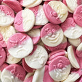 Vanilla & Raspberry Foam Smileys